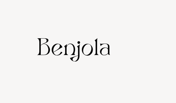 Benjola Font