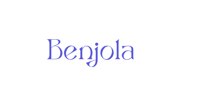 Download Benjola Font