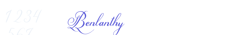 Benlanthy font download