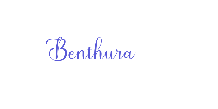 Download Benthura Font