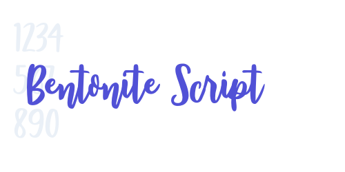 Bentonite Script-font-download