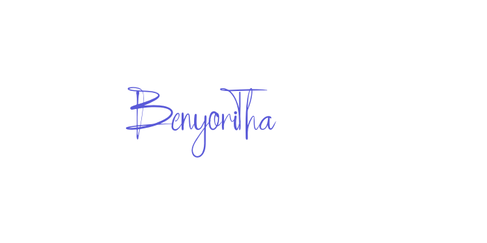 Benyoritha Font Download