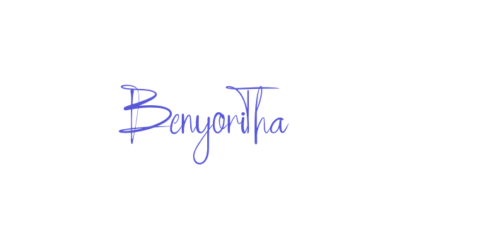 Benyoritha Font