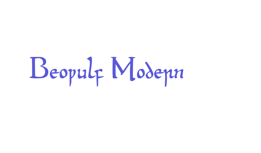 Beowulf Modern Font Download