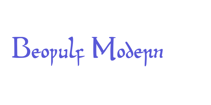 Beowulf Modern Font