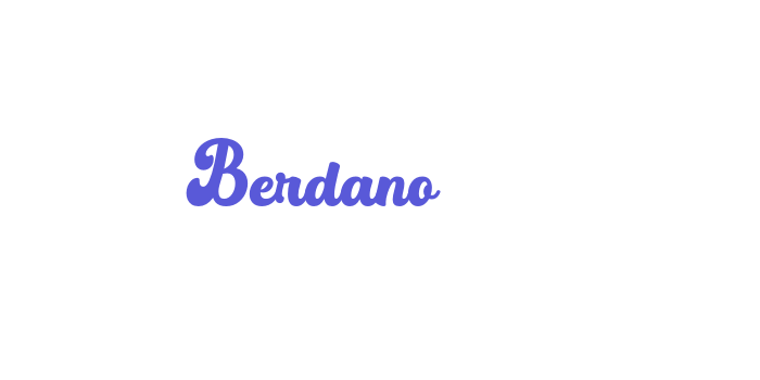 Berdano Font Download