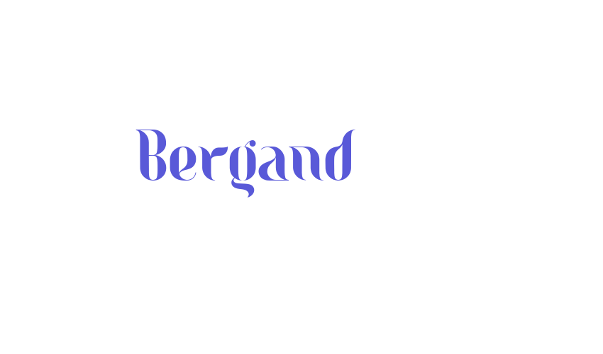 Bergand Font