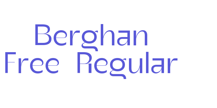 Berghan Free-Regular Font