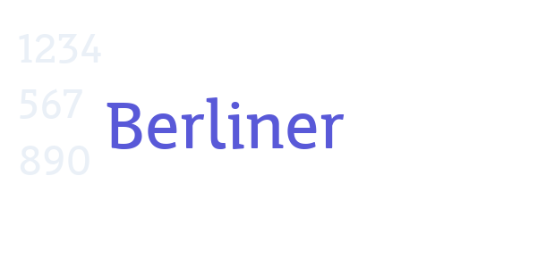 Berliner font free