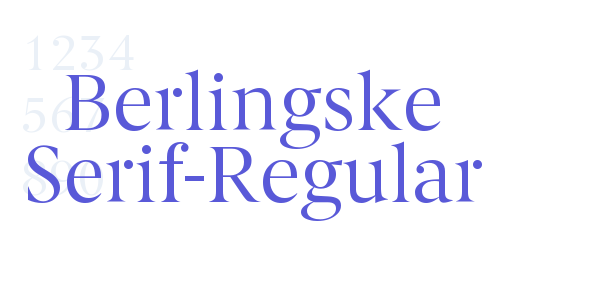 Berlingske Serif-Regular font free