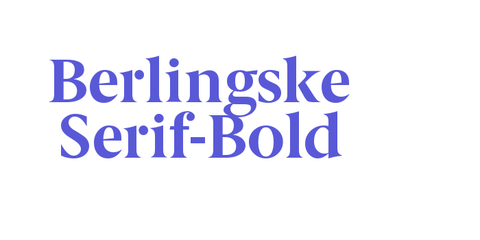 Berlingske Serif-Bold Font Download