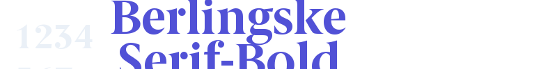 Berlingske Serif-Bold-font
