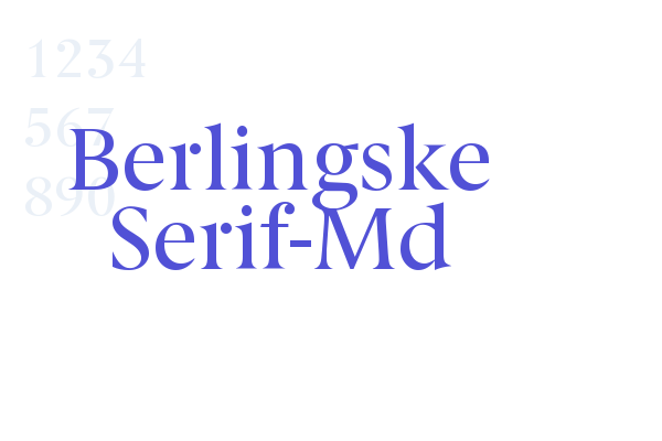Berlingske Serif-Md