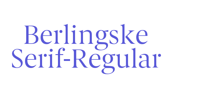 Berlingske Serif-Regular Font Download