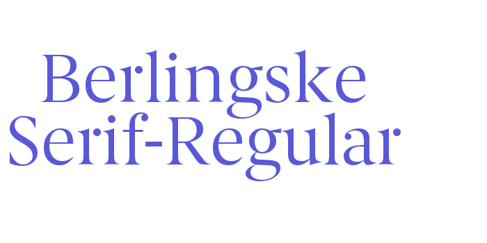 Berlingske Serif-Regular Font