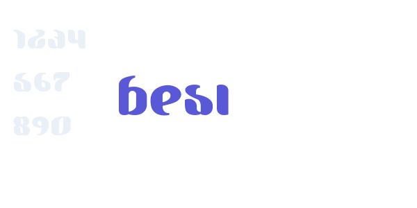 Besi font free