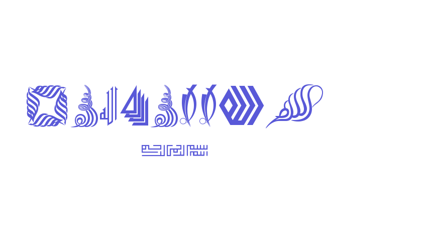 Besmellah 5 Font Download