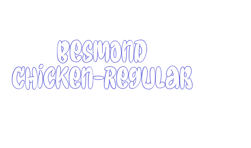 Besmond Chicken-Regular Font