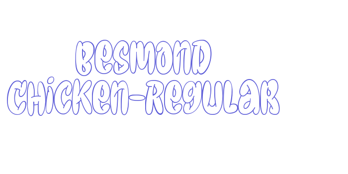 Besmond Chicken-Regular Font Download