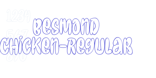 Besmond Chicken-Regular-font-download