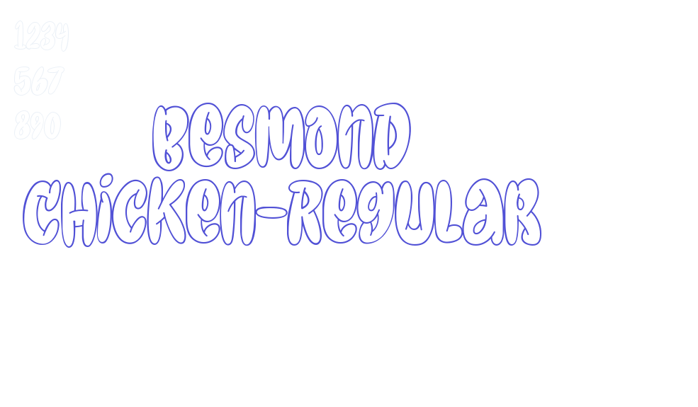 Besmond Chicken-Regular-font-download