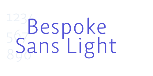 Bespoke Sans Light-font-download