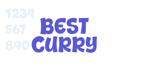 Best Curry font free