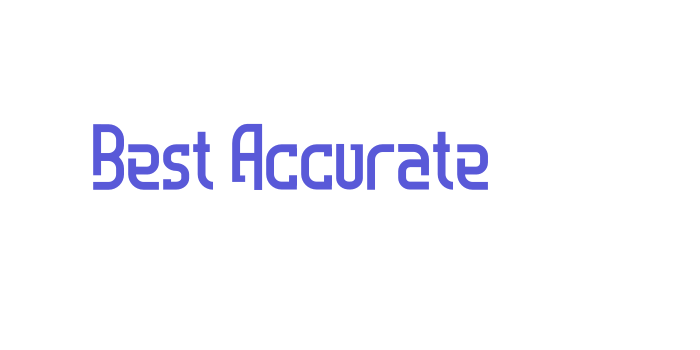 Best Accurate Font Download