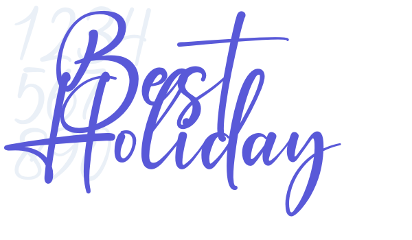 Best Holiday Font