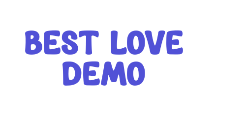Best Love DEMO-font-download