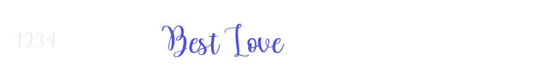 Best Love-font