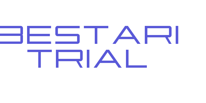 Bestari Trial Font Download