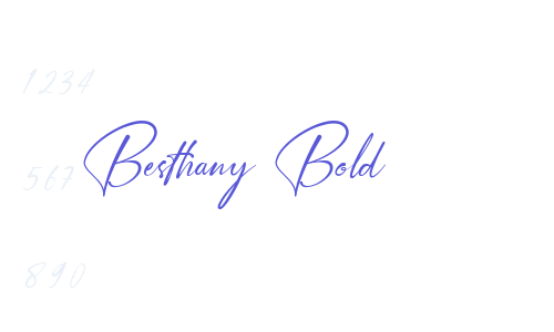 Besthany Bold Font