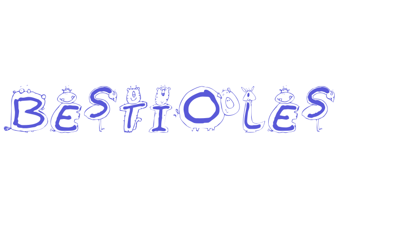 Bestioles Font Download