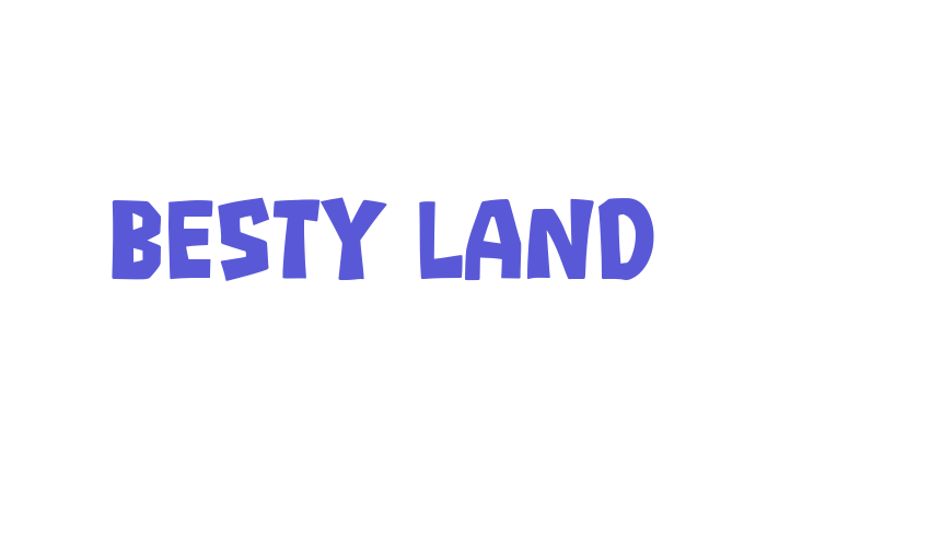 Besty Land Font Download