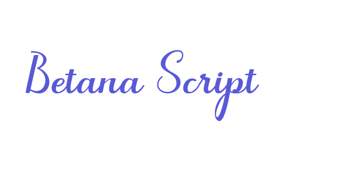 Betana Script Font Download