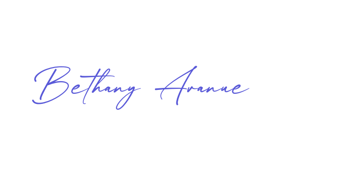 Bethany Avanue Font Download