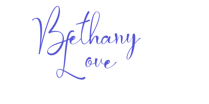 Bethany Love Font Download