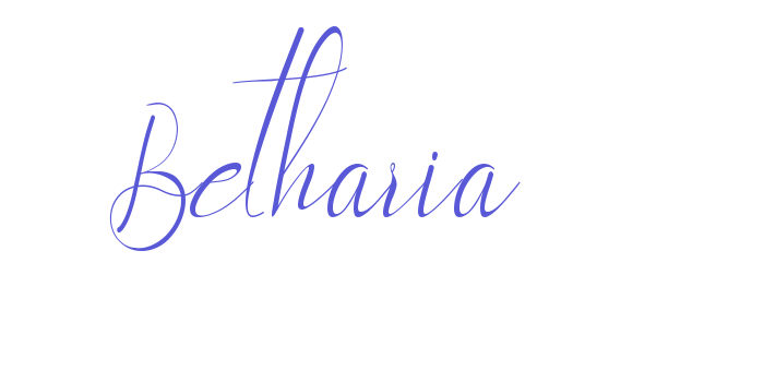 Betharia Font