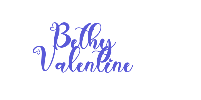 Bethy Valentine Font Download