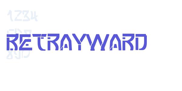 Betrayward font free