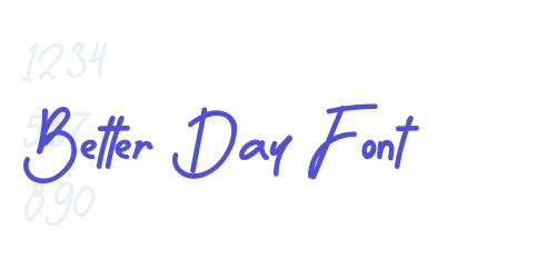 Better Day Font-font-download