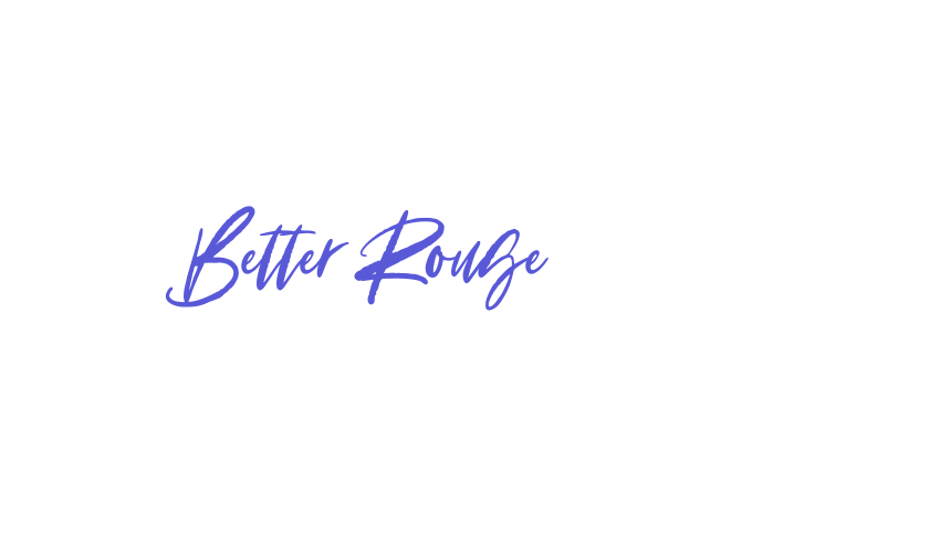 Better Rouge Font