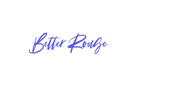 Better Rouge Font Download