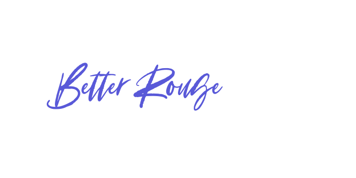 Better Rouge Font