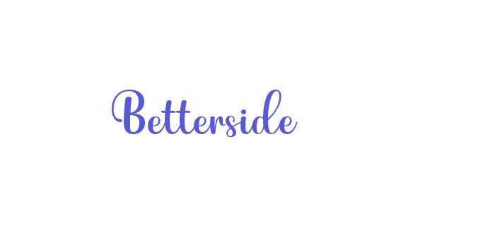 Betterside Font Download