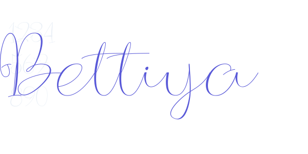 Bettiya font free