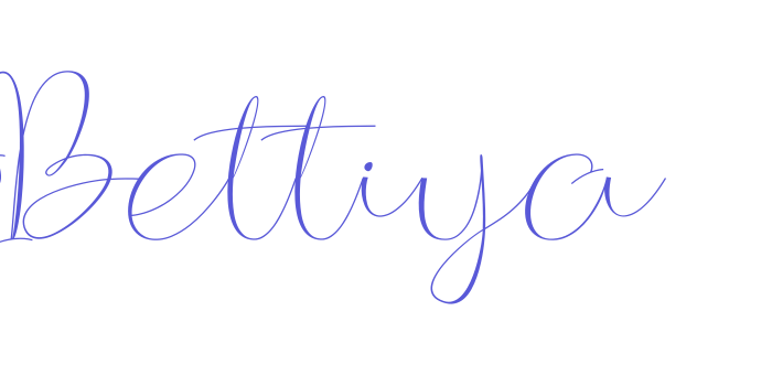 Bettiya Font