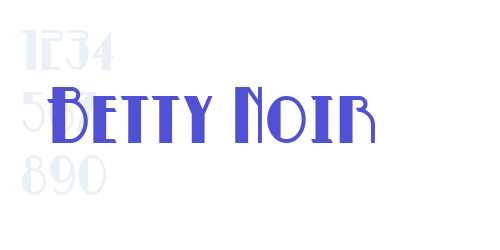 Betty Noir-font-download