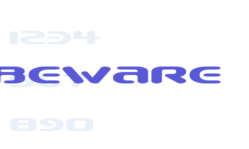 Beware Font Download